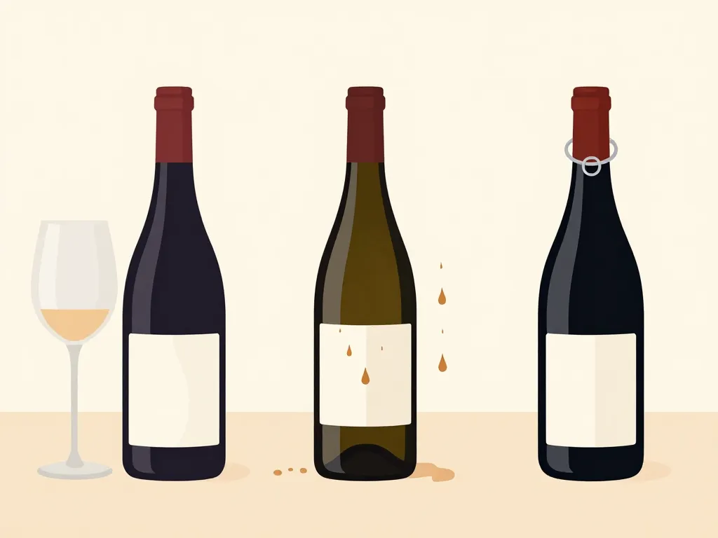 anneau bouteille de vin empêche gouttes nappe