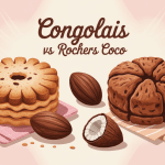 Illustration centrale sur la différence entre congolais et rocher coco