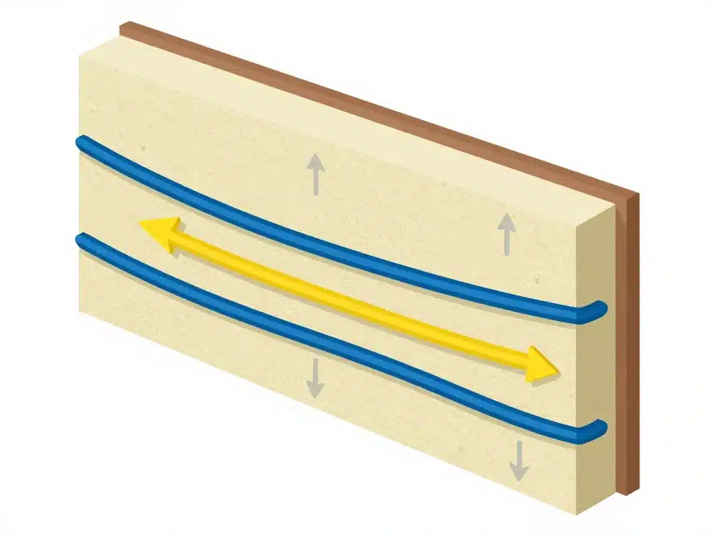 diagramme du processus électricité avant ou après isolation
