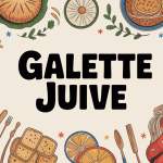 illustration festive galette juif cuisine et traditions