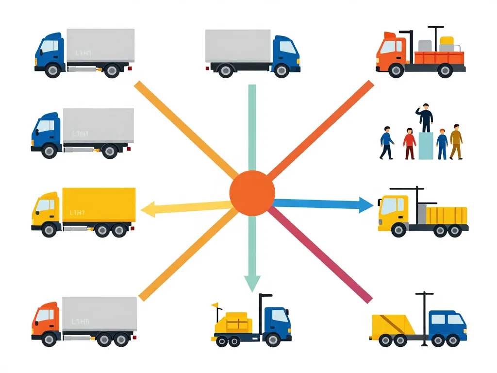 Diagramme des flux plan aménagement trafic L1H1