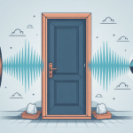 porte acoustique 100 db illustration isolation bruit