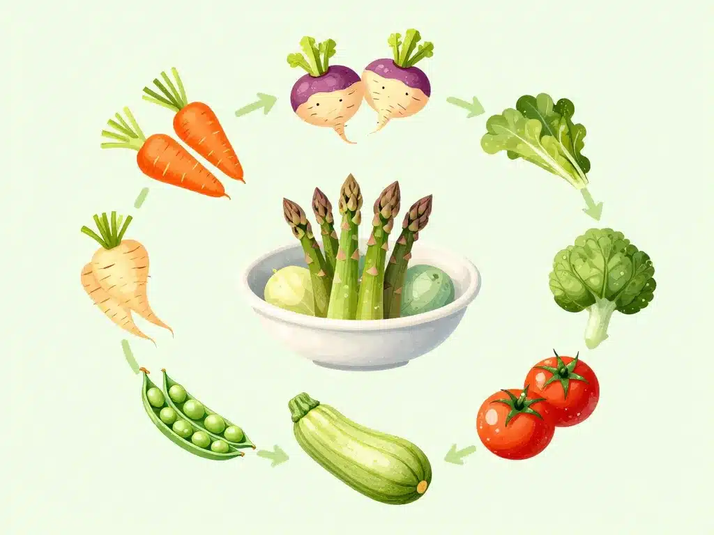 quel légumes avec une poularde au vin jaune, légumes de saison et cuisson