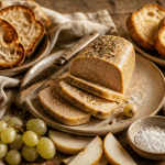 avec quoi servir le foie gras sur une table rustique