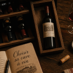 cave a vin comment choisir vue flat lay