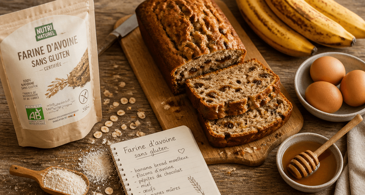 farine d avoine sans gluten banana bread