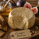 fromages corses avec vers Casgiu Merzu, pain et figues