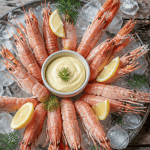 langoustines surgelées cuisson sur plateau
