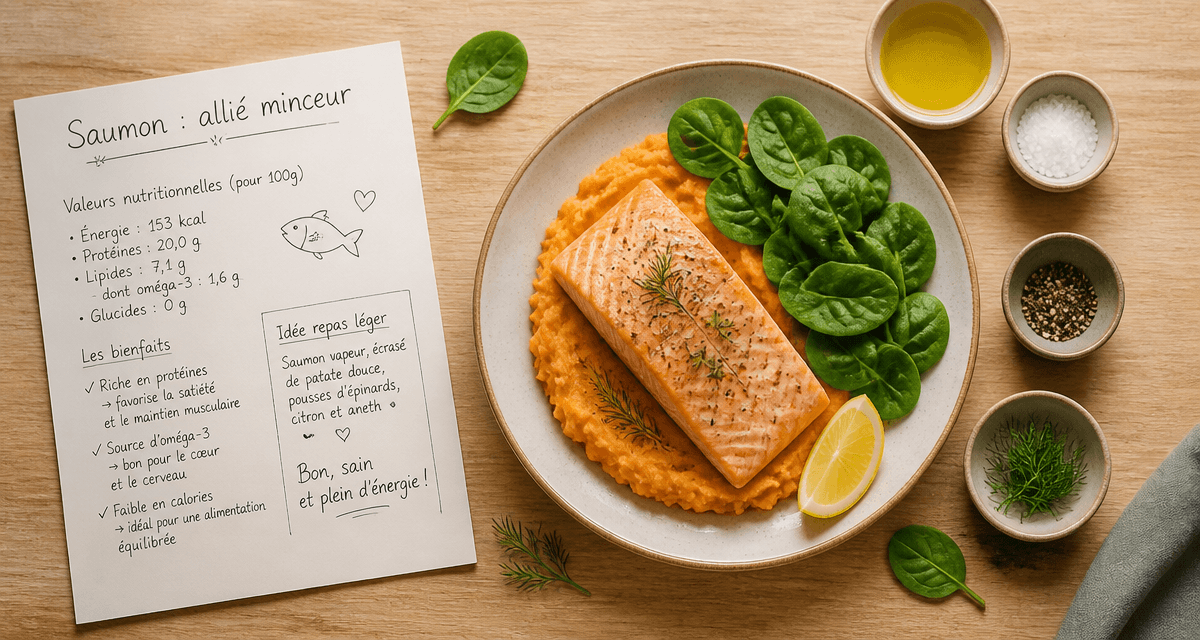 le saumon fait il grossir plat minceur nutrition