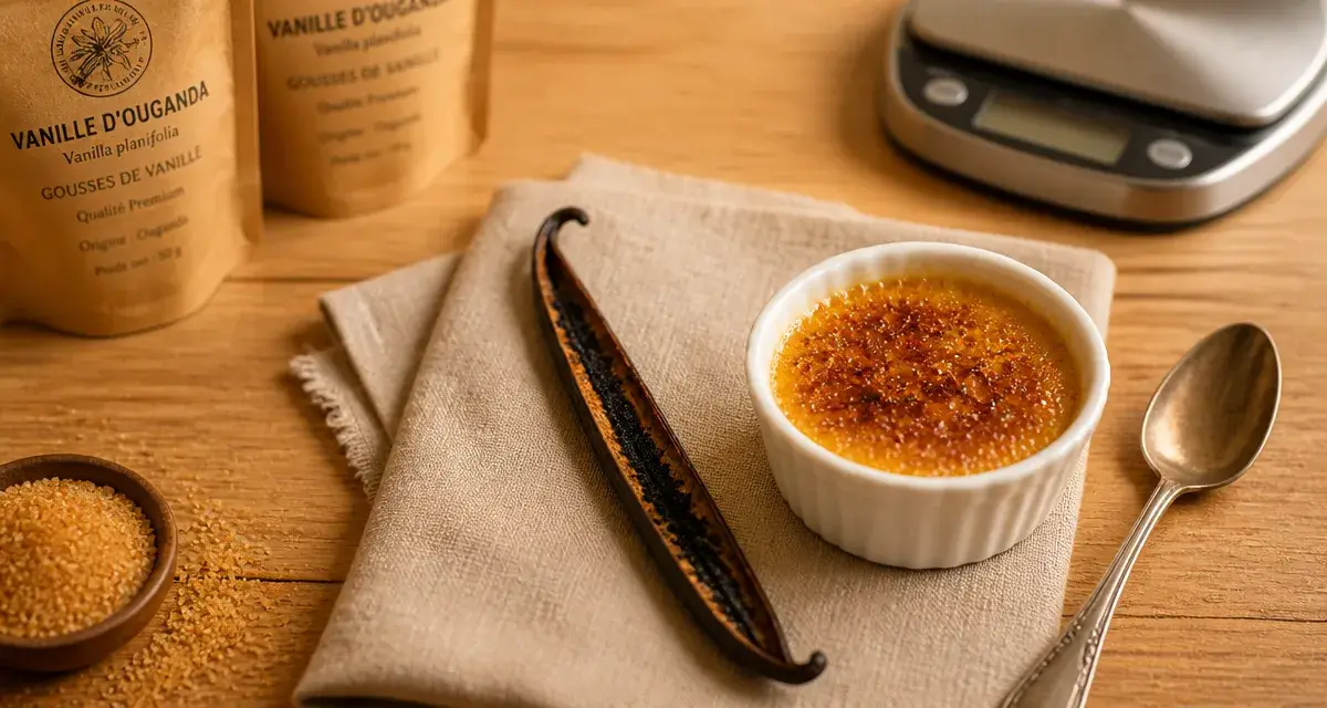 Avis david vanille : gousse de vanille et crème brûlée