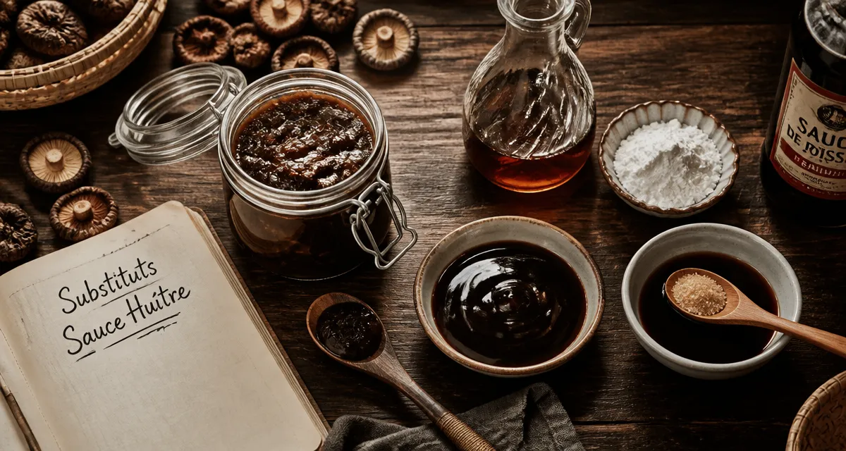 par quoi remplacer la sauce huitre ingrédients et sauces alternatives