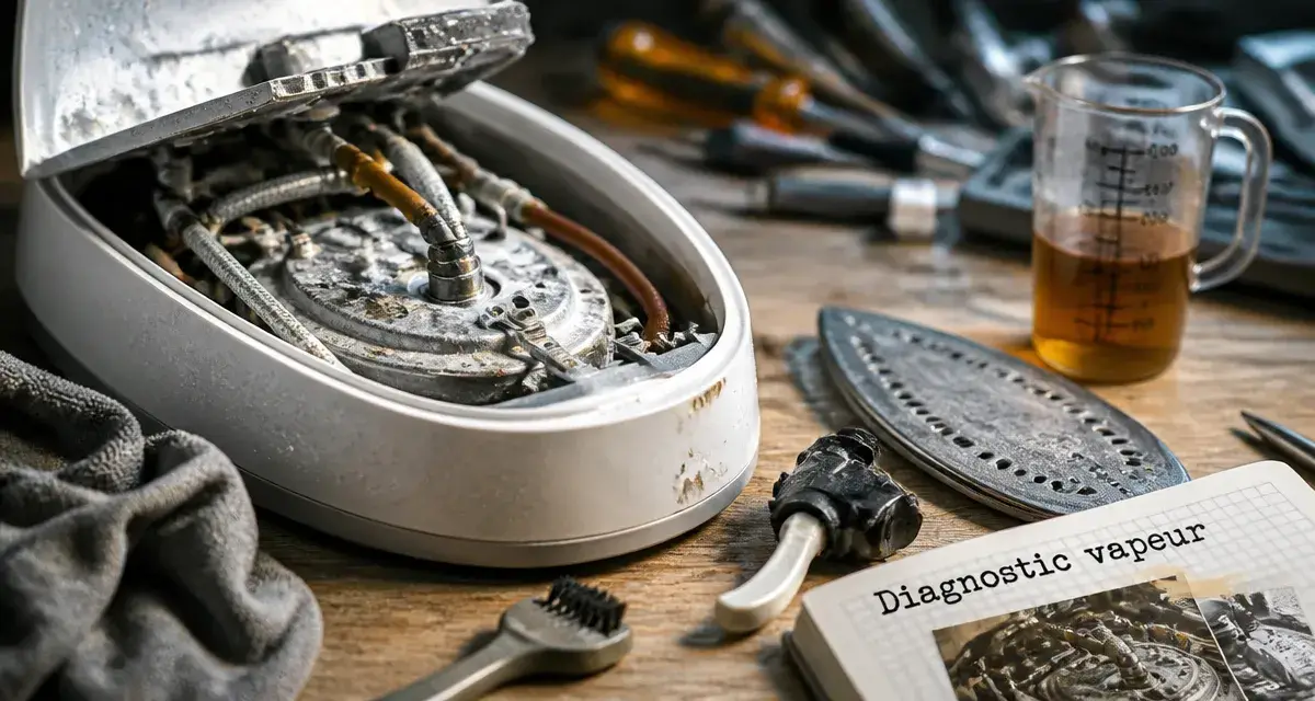 Pourquoi ma centrale vapeur Calor ne fait plus de vapeur : diagnostic rapide