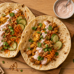 Snacking 2025 : wraps au poulet curry, photo