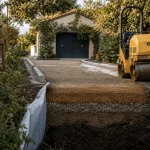 Allée carrossable pas chere : gravier, pavés ou béton, chantier prêt