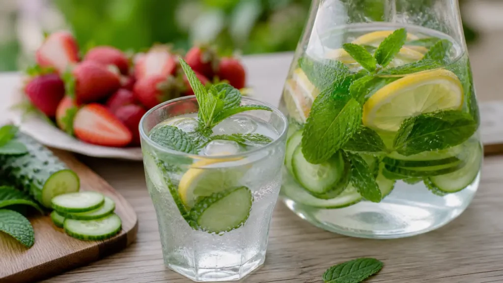 Aromatiser l’eau sans sucre : quels fruits, quelles herbes et quels dosages ?