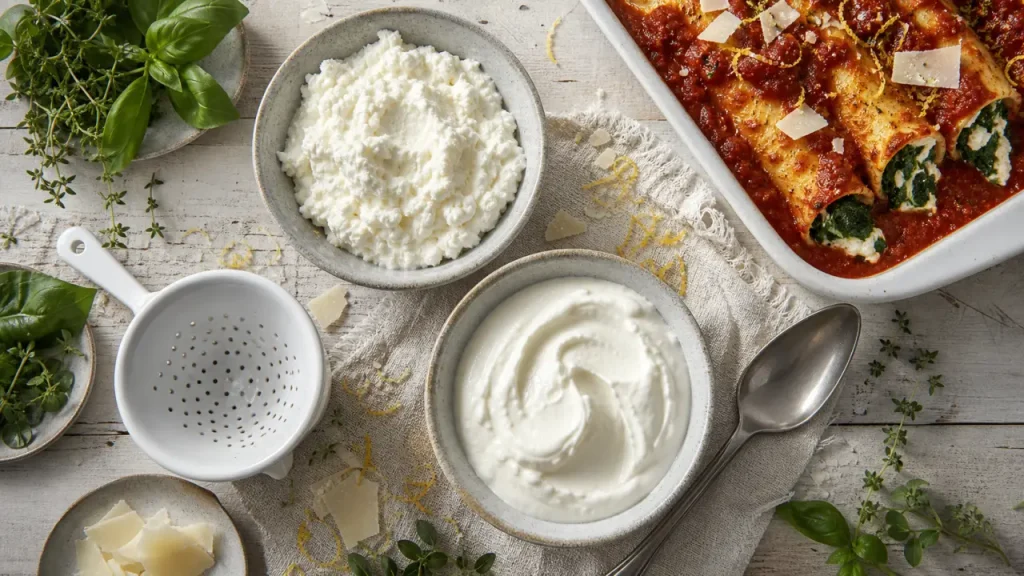 Ricotta absente ? Faisselle, fromage blanc, yaourt : quoi choisir selon la recette