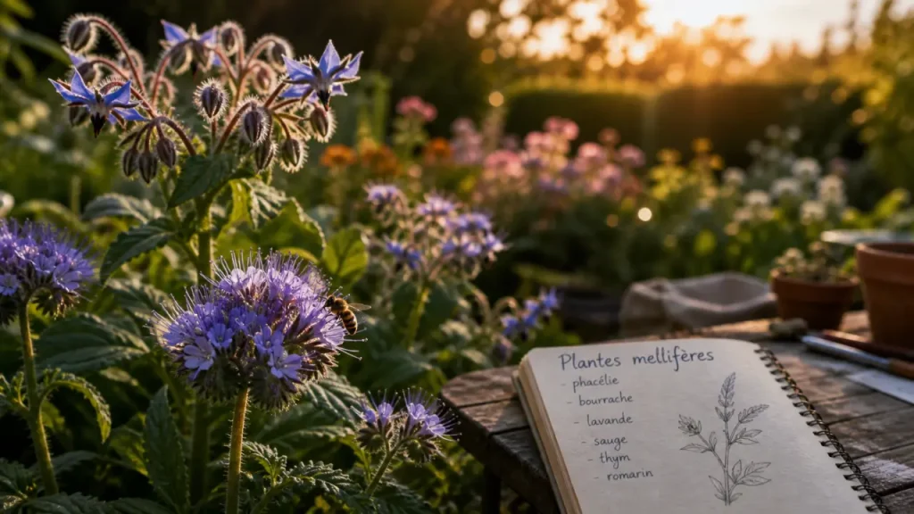 Plantes mellifères : comment choisir les espèces pour soutenir durablement les abeilles