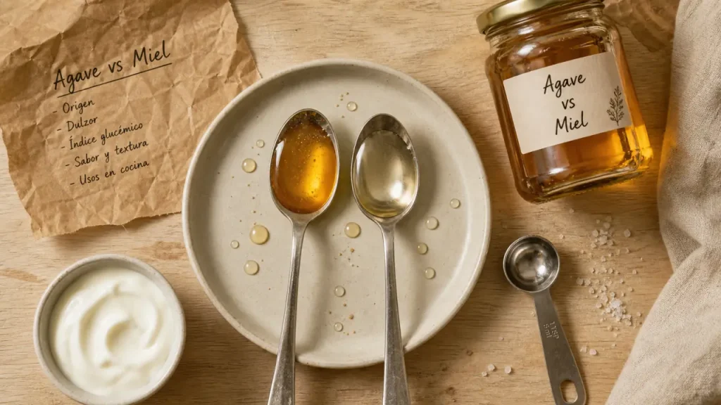 Miel ou sirop d’agave : lequel choisir selon la glycémie, la cuisine et le sport ?