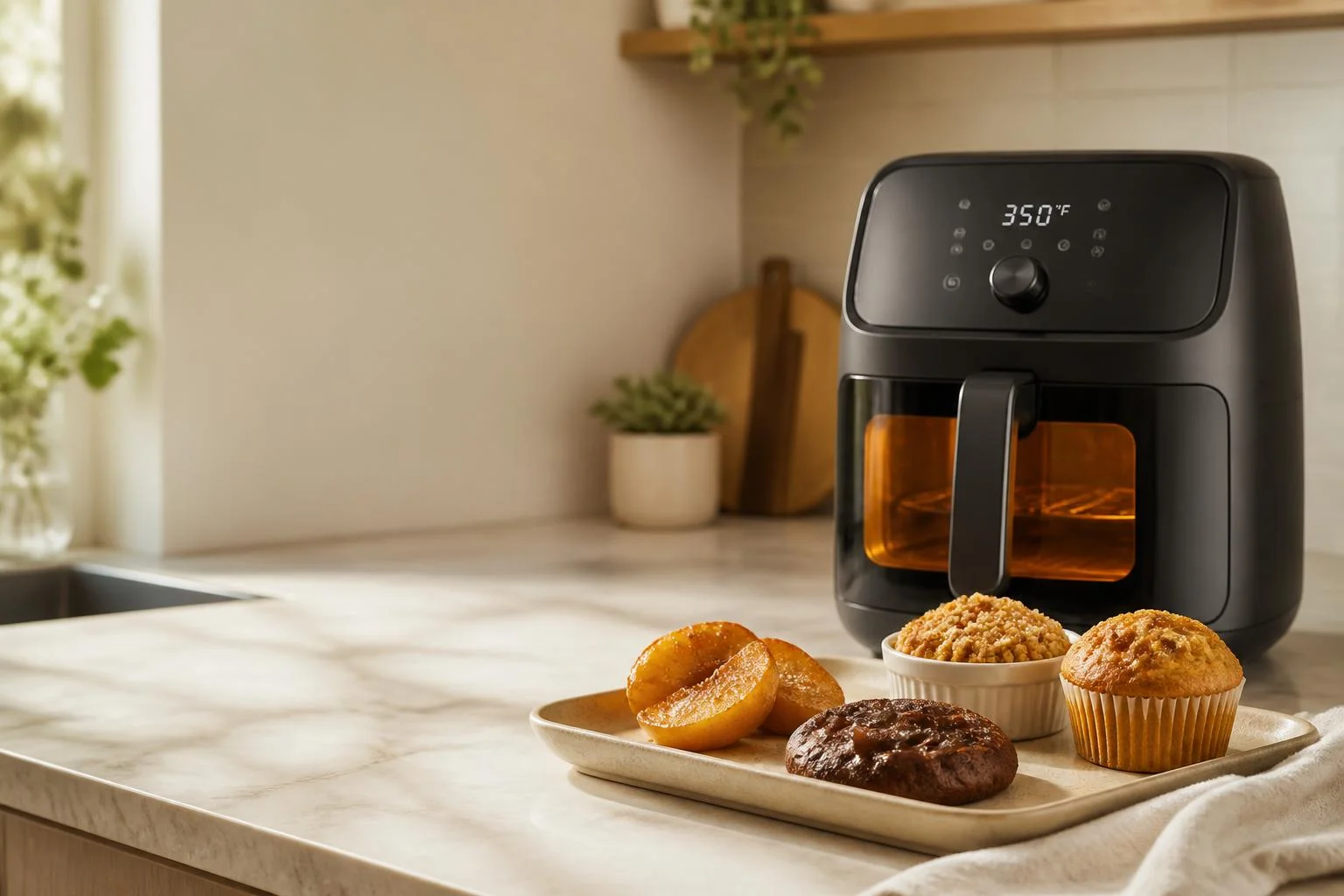 15 minutes à 180 °C : desserts rapides à l’air fryer