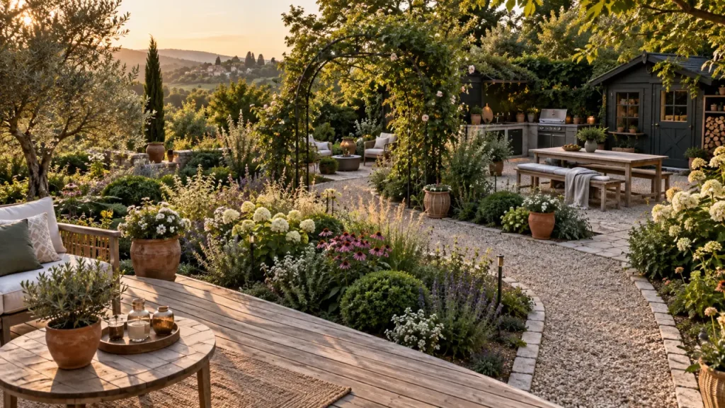 Aménagement extérieur de jardin : 5 zones pour gagner de l’espace sans l’encombrer