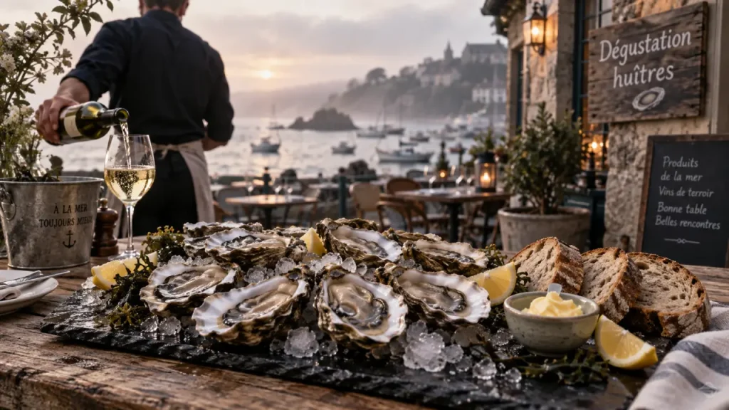 Nicolas Nonnet à Fréhel et Erquy : dégustation sur place et plateaux de fruits de mer
