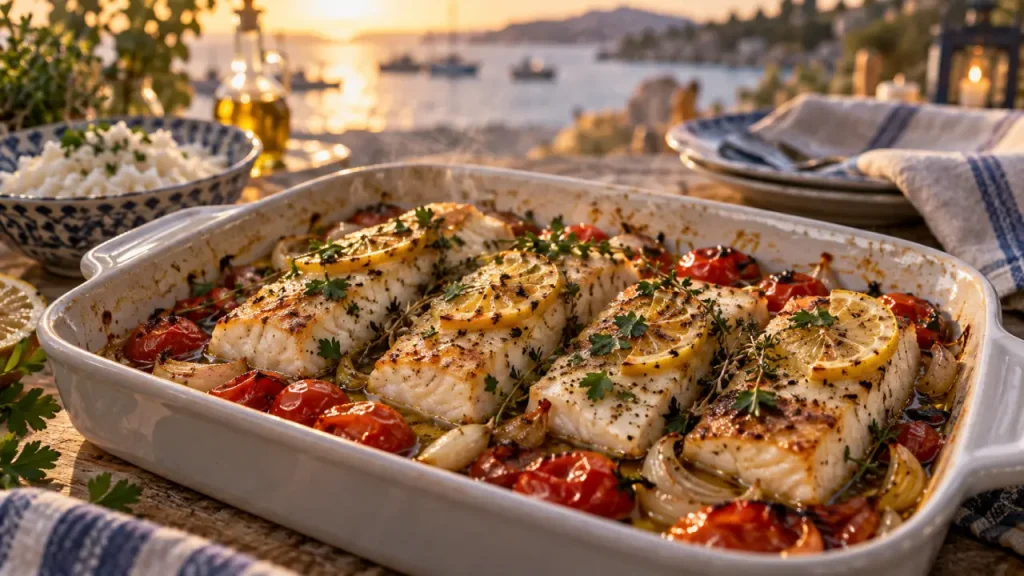 Recette de poisson au four : 180 °C, 20 minutes et le geste qui évite qu’il sèche