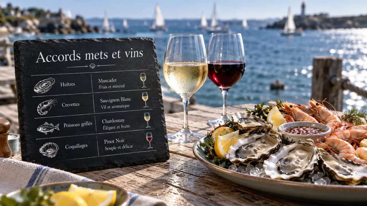 Tableau des accords mets et vins : accords par plat
